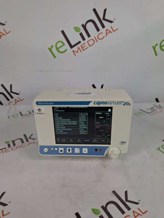 Oridion Capnostream 20P Capnography Monitor