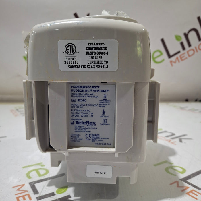 Teleflex Medical Hudson RCI Neptune Heated Humidifier