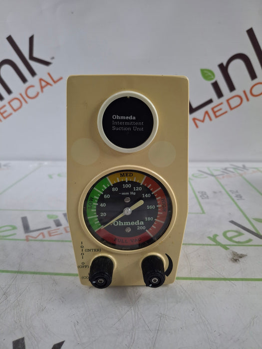 Ohmeda Medical 200 Intermittent Suction Unit