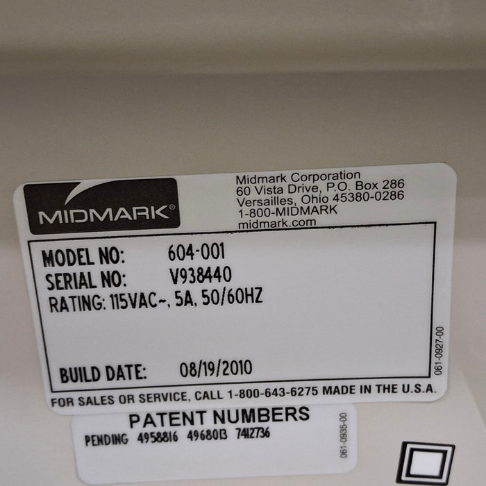 Midmark 604 Manual Examination Table