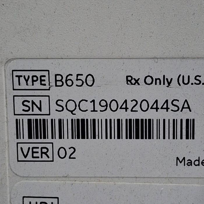 GE Healthcare Carescape B650 Critical Care Patient Monitor