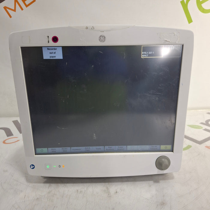 GE Healthcare Carescape B650 Critical Care Patient Monitor
