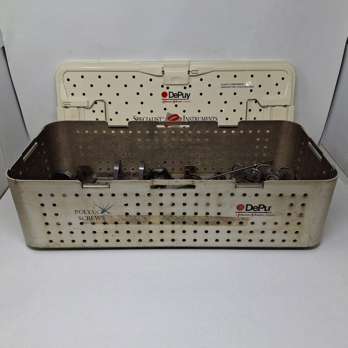 DePuy Specialist 2 / PFC Sigma Tibial Trial Prep & Trial Instrument Set