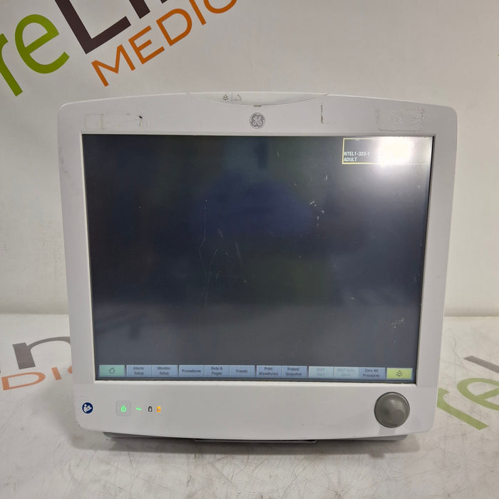 GE Healthcare Carescape B650 Critical Care Patient Monitor