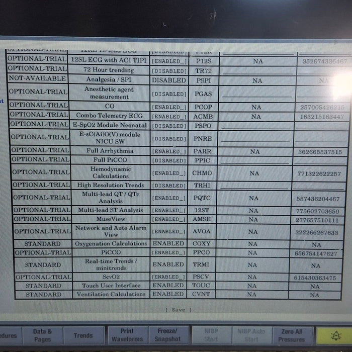 GE Healthcare Carescape B650 Critical Care Patient Monitor
