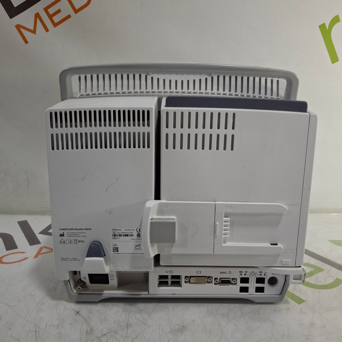 GE Healthcare Carescape B650 Critical Care Patient Monitor