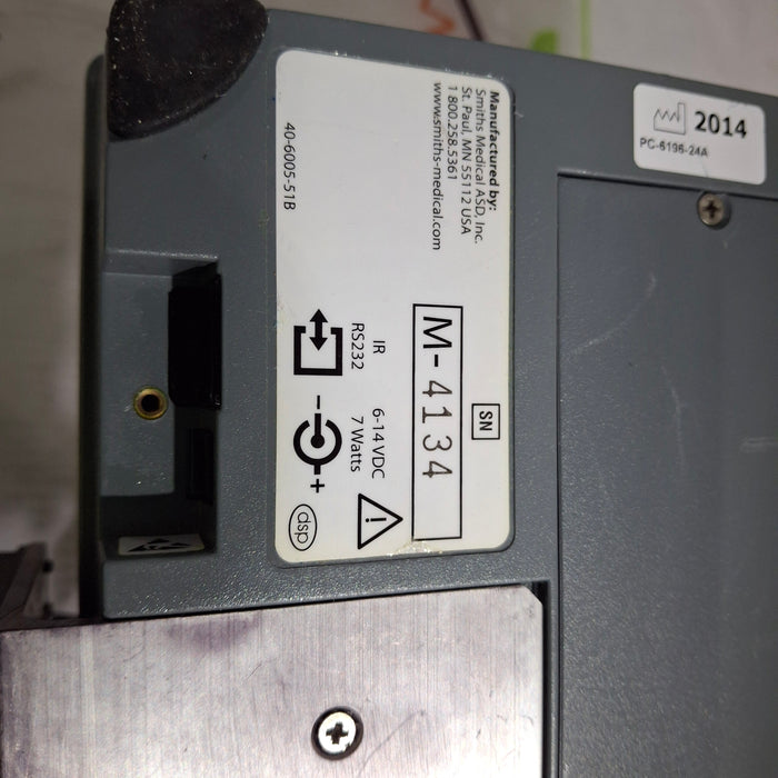 Smiths Medical Medfusion 3500 Syringe Infusion Pump