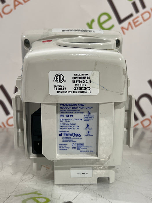 Teleflex Medical Hudson RCI Neptune Heated Humidifier