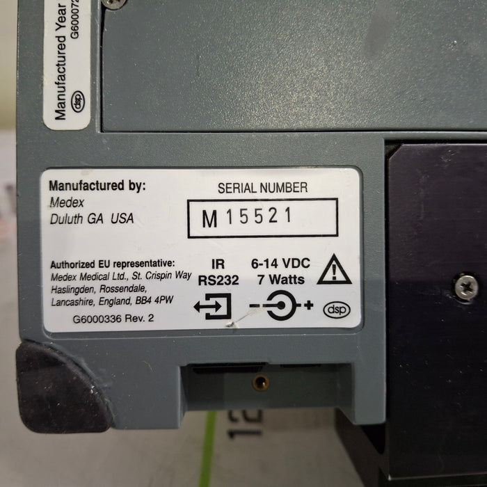 Smiths Medical Medfusion 3500 Syringe Infusion Pump