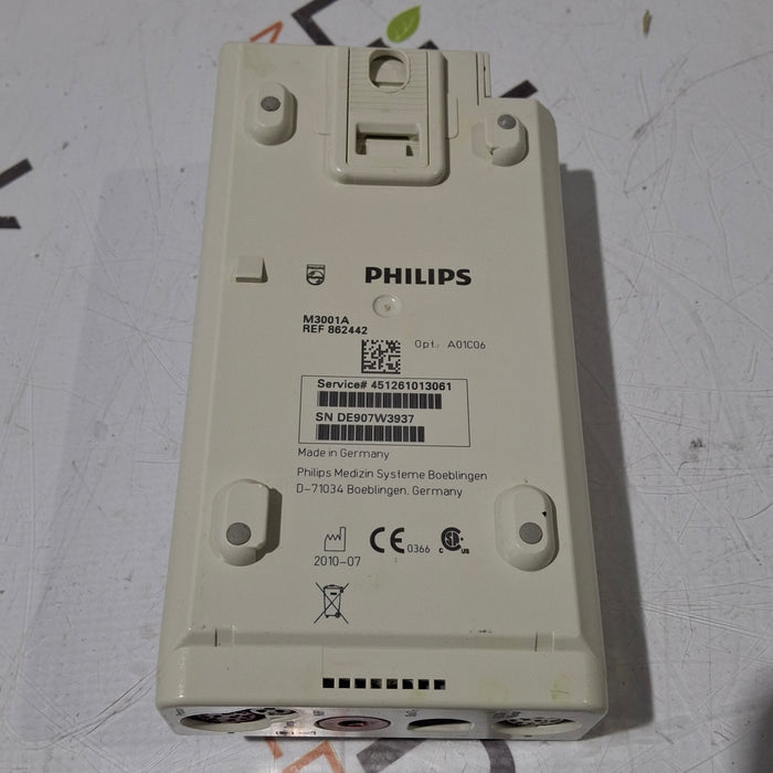 Philips M3001A-A01C06 Fast SpO2, NIBP, ECG, Temp, IBP MMS Module