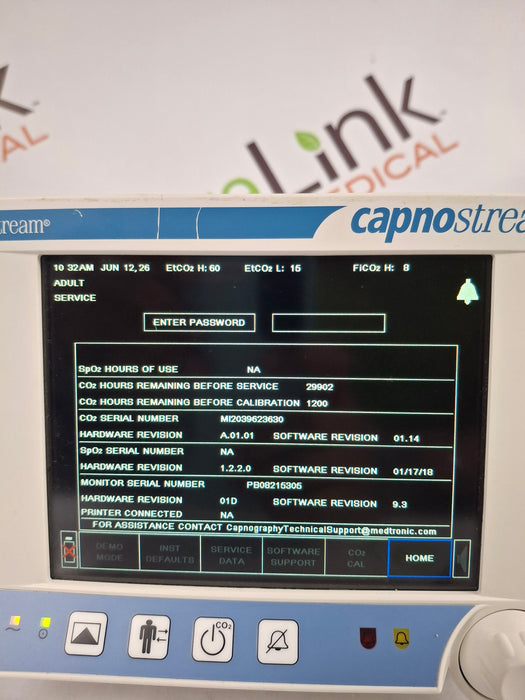 Oridion Capnostream 20P Capnography Monitor