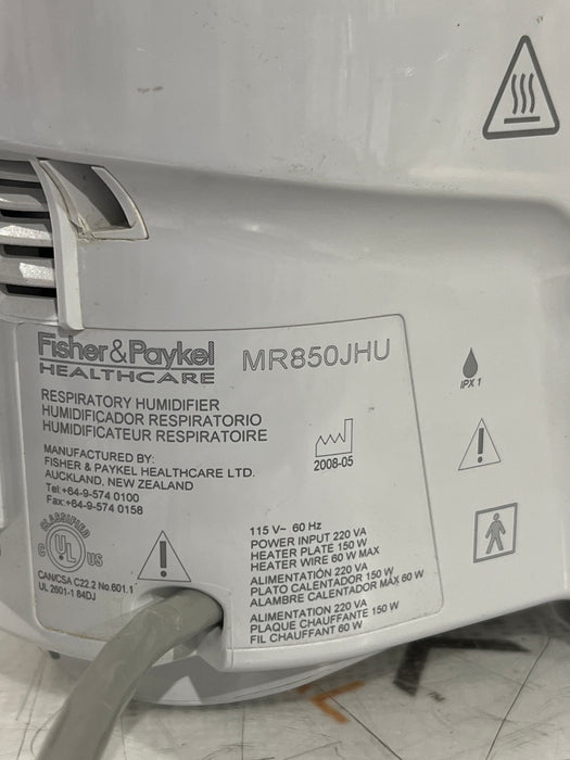 Fisher & Paykel MR850JHU Humidifier
