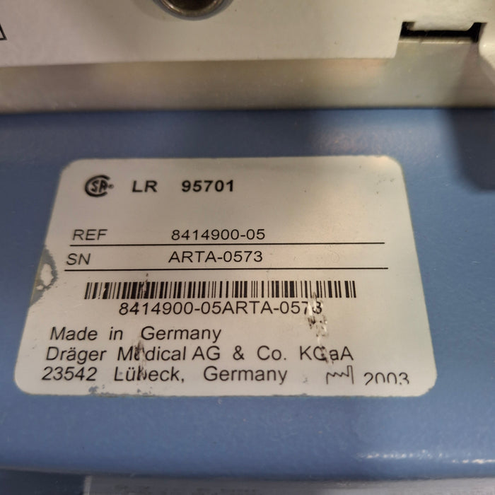 Draeger Medical Evita XL Ventilator