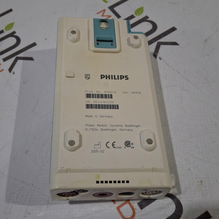 Philips M3001A-A01C06 Fast SpO2, NIBP, ECG, Temp, IBP MMS Module