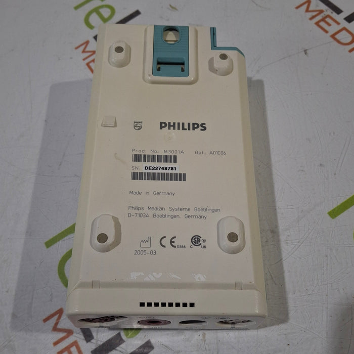 Philips M3001A-A01C06 Fast SpO2, NIBP, ECG, Temp, IBP MMS Module
