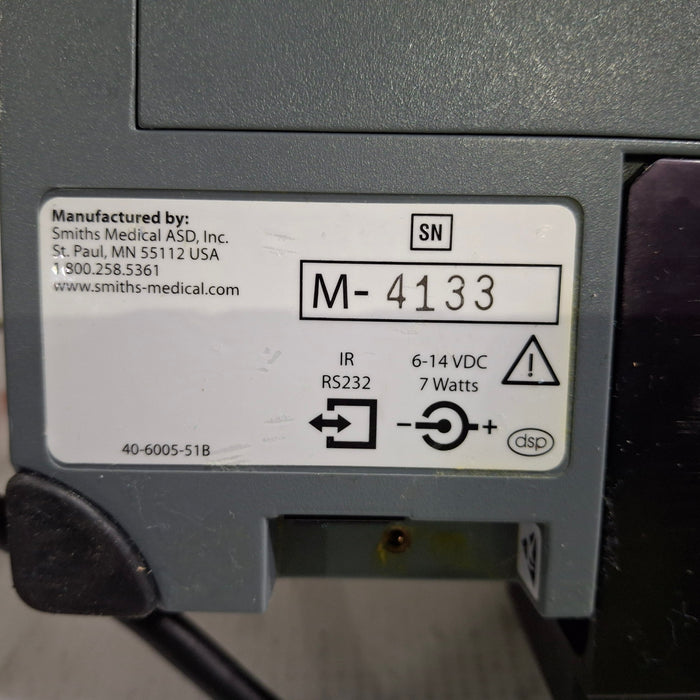 Smiths Medical Medfusion 3500 Version 4 Syringe Infusion Pump