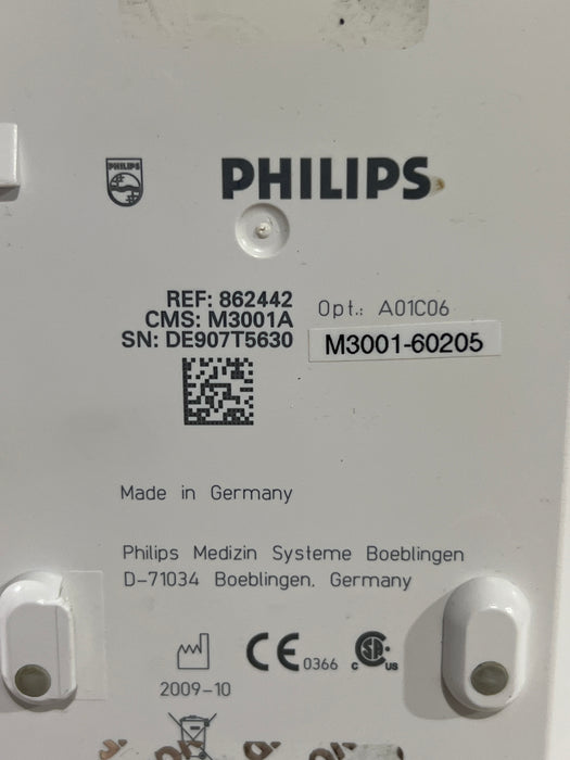 Philips M3001A-A01C06 Fast SpO2, NIBP, ECG, Temp, IBP MMS Module