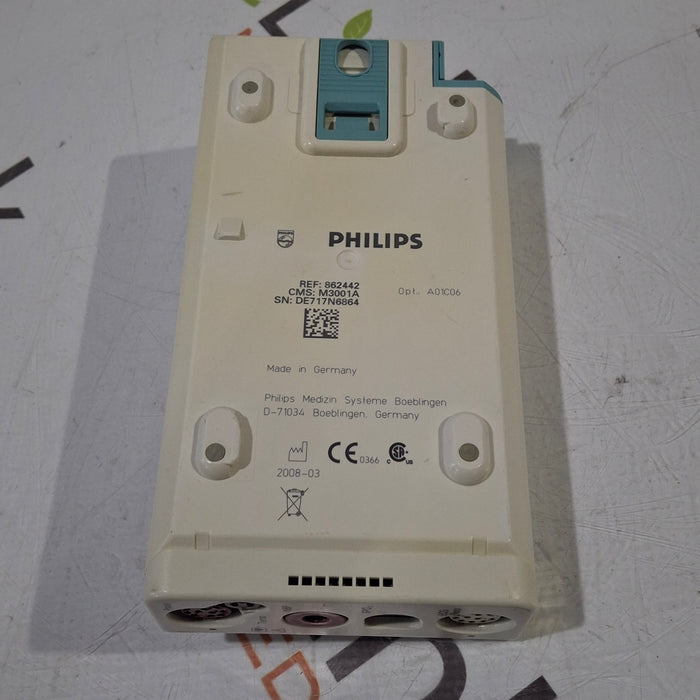 Philips M3001A-A01C06 Fast SpO2, NIBP, ECG, Temp, IBP MMS Module