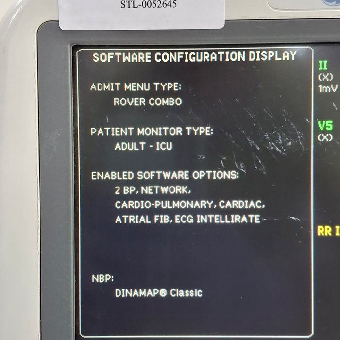 GE Healthcare Dash 4000 - GE/Nellcor SpO2 Patient Monitor