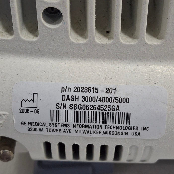 GE Healthcare Dash 4000 - GE/Nellcor SpO2 Patient Monitor
