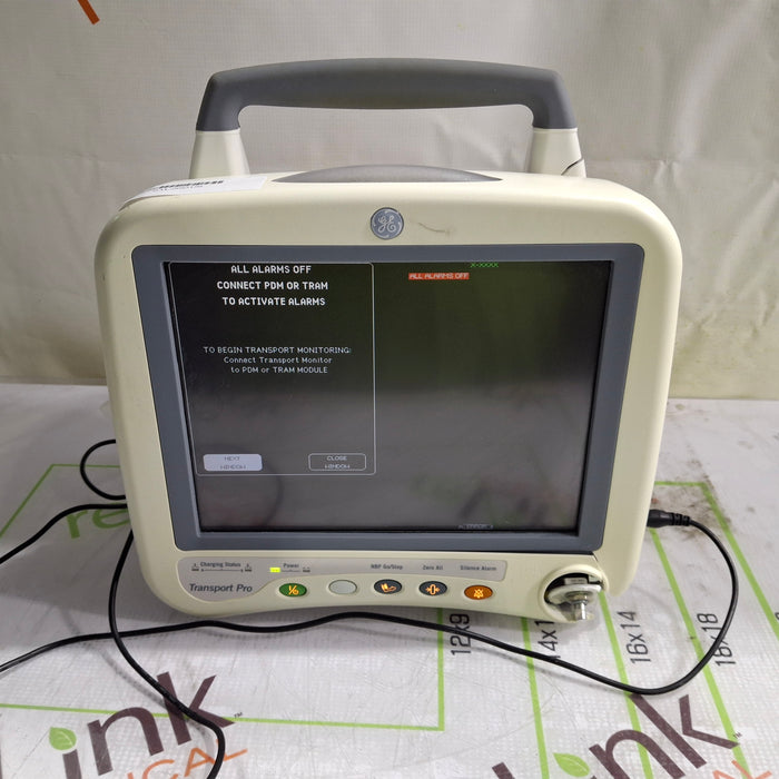 GE Healthcare Transport Pro Patient Monitor