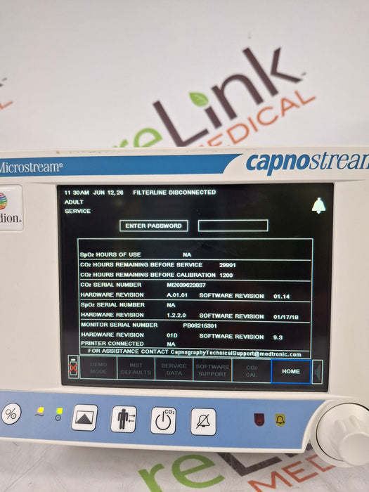 Oridion Capnostream 20P Capnography Monitor