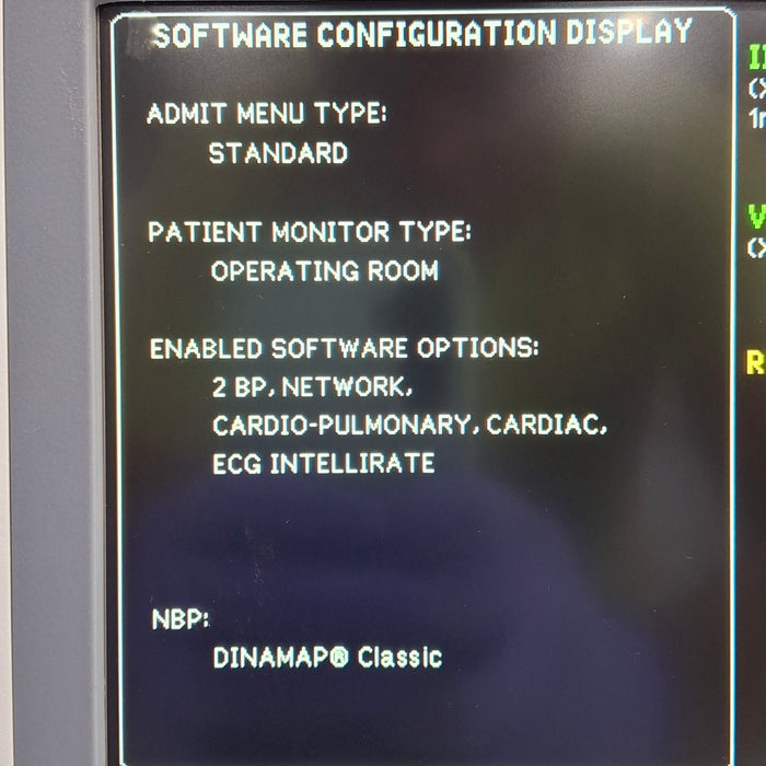 GE Healthcare Dash 4000 - GE/Nellcor SpO2 Patient Monitor