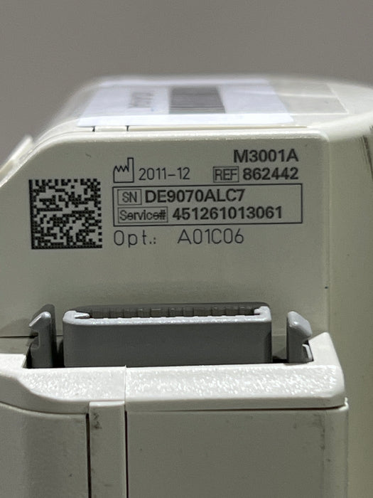 Philips M3001A-A01C06 Fast SpO2, NIBP, ECG, Temp, IBP MMS Module