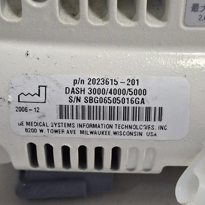 GE Healthcare Dash 4000 - GE/Nellcor SpO2 Patient Monitor