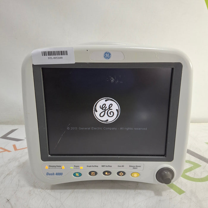 GE Healthcare Dash 4000 - GE/Nellcor SpO2 Patient Monitor
