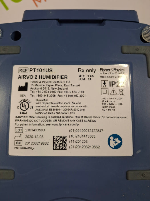Fisher & Paykel Airvo 2 Humidified High Flow Therapy Unit