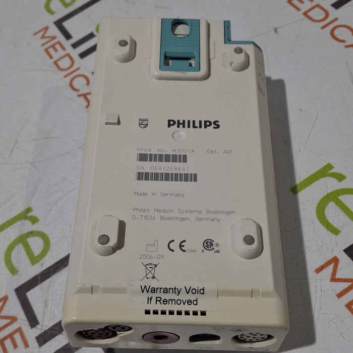 Philips M3001A-A01 Fast SpO2, NIBP, ECG MMS Module