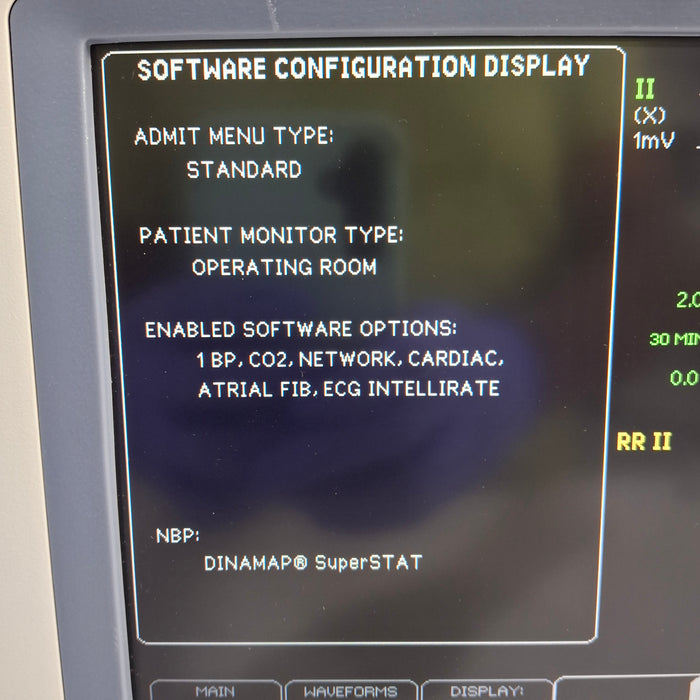 GE Healthcare Dash 4000 - Masimo SpO2 Patient Monitor
