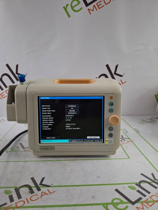 Philips Suresigns VS3 Vital Signs Monitor