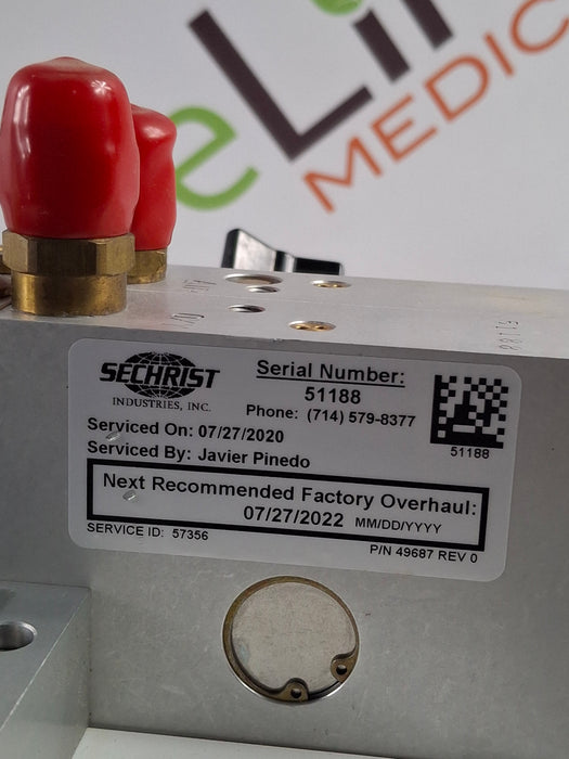 Sechrist 3500 Low Flow Air-Oxygen Mixer
