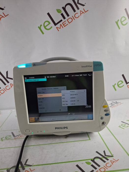 Philips IntelliVue MP50 Patient Monitor