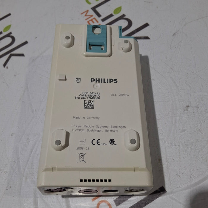 Philips M3001A-A01C06 Fast SpO2, NIBP, ECG, Temp, IBP MMS Module