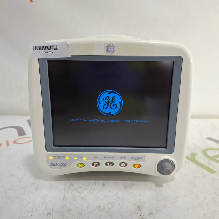 GE Healthcare Dash 4000 - GE/Nellcor SpO2 Patient Monitor