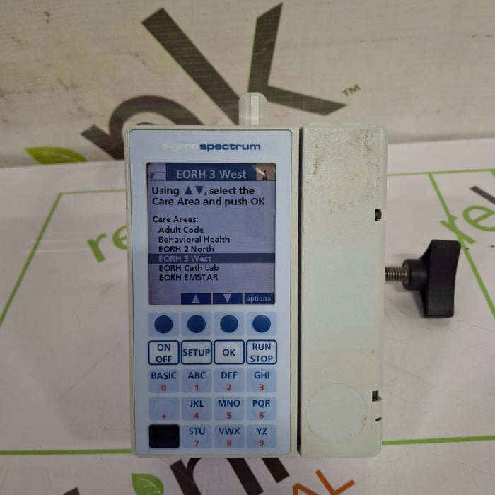 Baxter Sigma Spectrum 6.05.15 with B/G Battery Infusion Pump