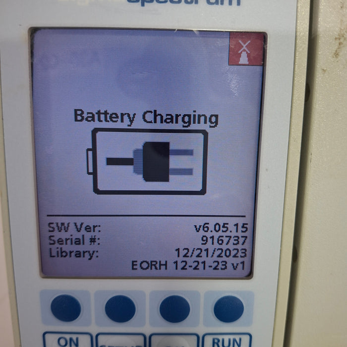 Baxter Sigma Spectrum 6.05.15 with B/G Battery Infusion Pump