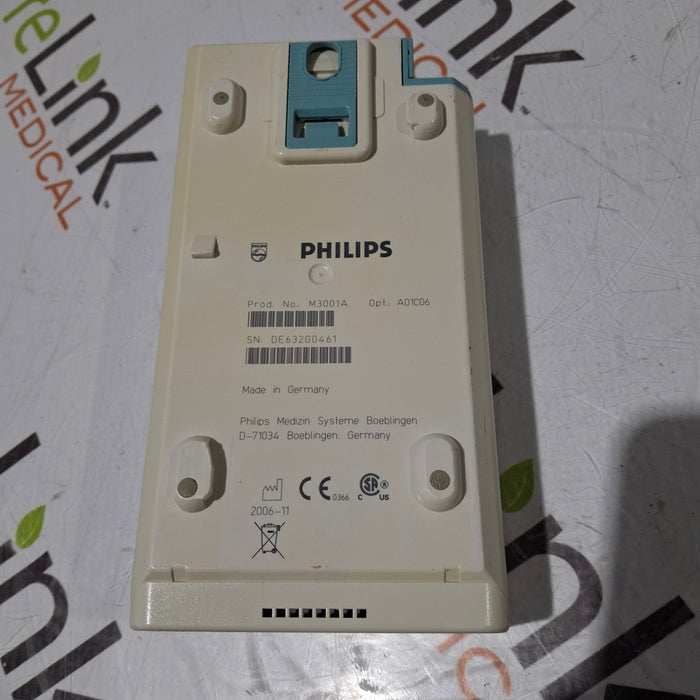 Philips M3001A-A01C06 Fast SpO2, NIBP, ECG, Temp, IBP MMS Module