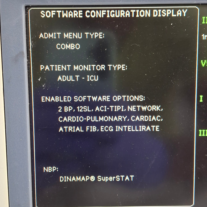 GE Healthcare Dash 4000 - Masimo SpO2 Patient Monitor