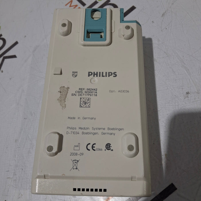 Philips M3001A-A03C06 Masimo SpO2, NIBP, ECG, Temp, IBP MMS Module