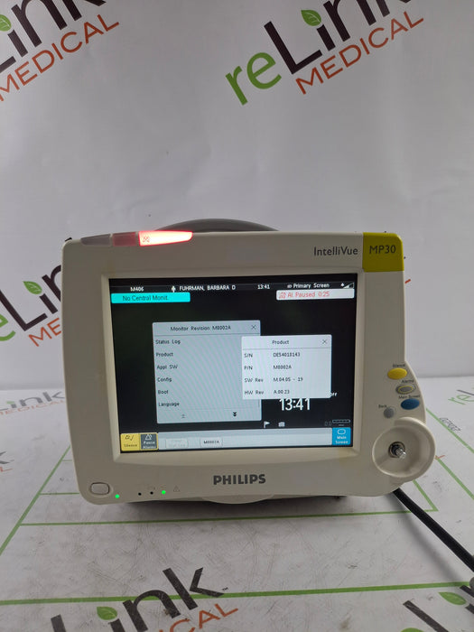 Philips IntelliVue MP30 Patient Monitor