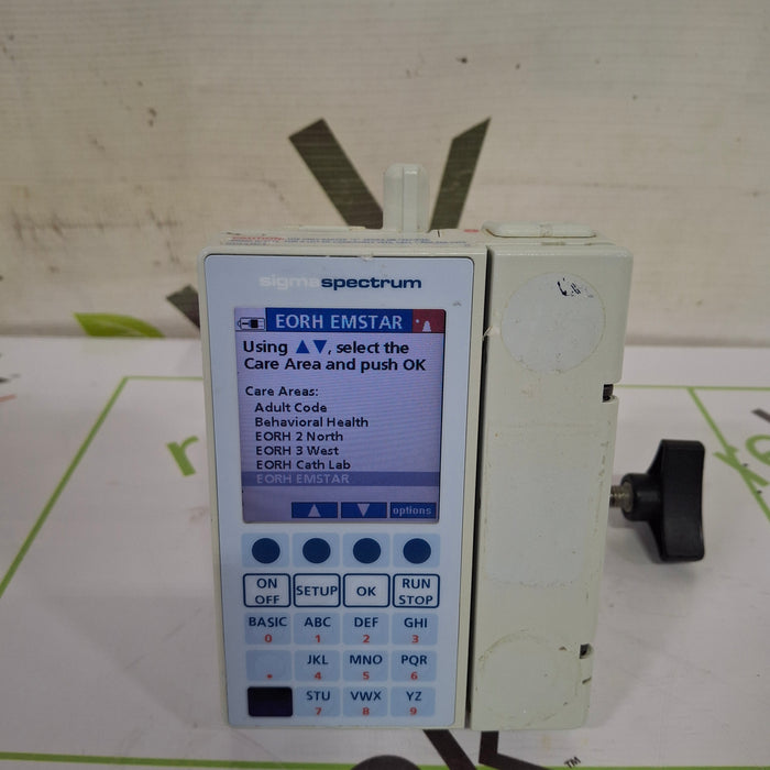Baxter Sigma Spectrum 6.05.15 with B/G Battery Infusion Pump
