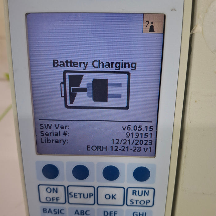 Baxter Sigma Spectrum 6.05.15 with B/G Battery Infusion Pump