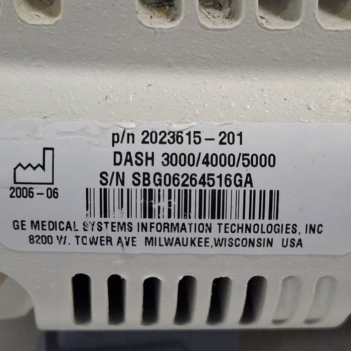 GE Healthcare Dash 4000 - GE/Nellcor SpO2 Patient Monitor
