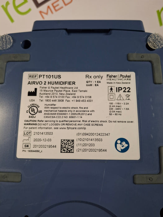 Fisher & Paykel Airvo 2 Humidified High Flow Therapy Unit