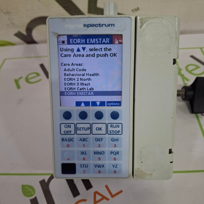 Baxter Sigma Spectrum 6.05.15 with B/G Battery Infusion Pump