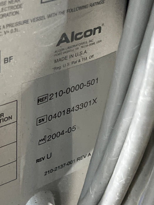Alcon Laboratories Inc Infiniti w/ Ozil Phacoemulsifier